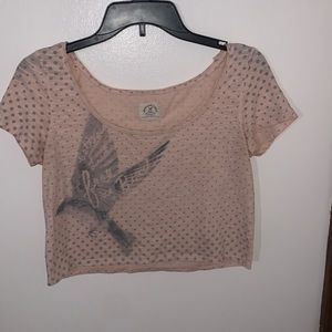American Eagle vintage crop top small